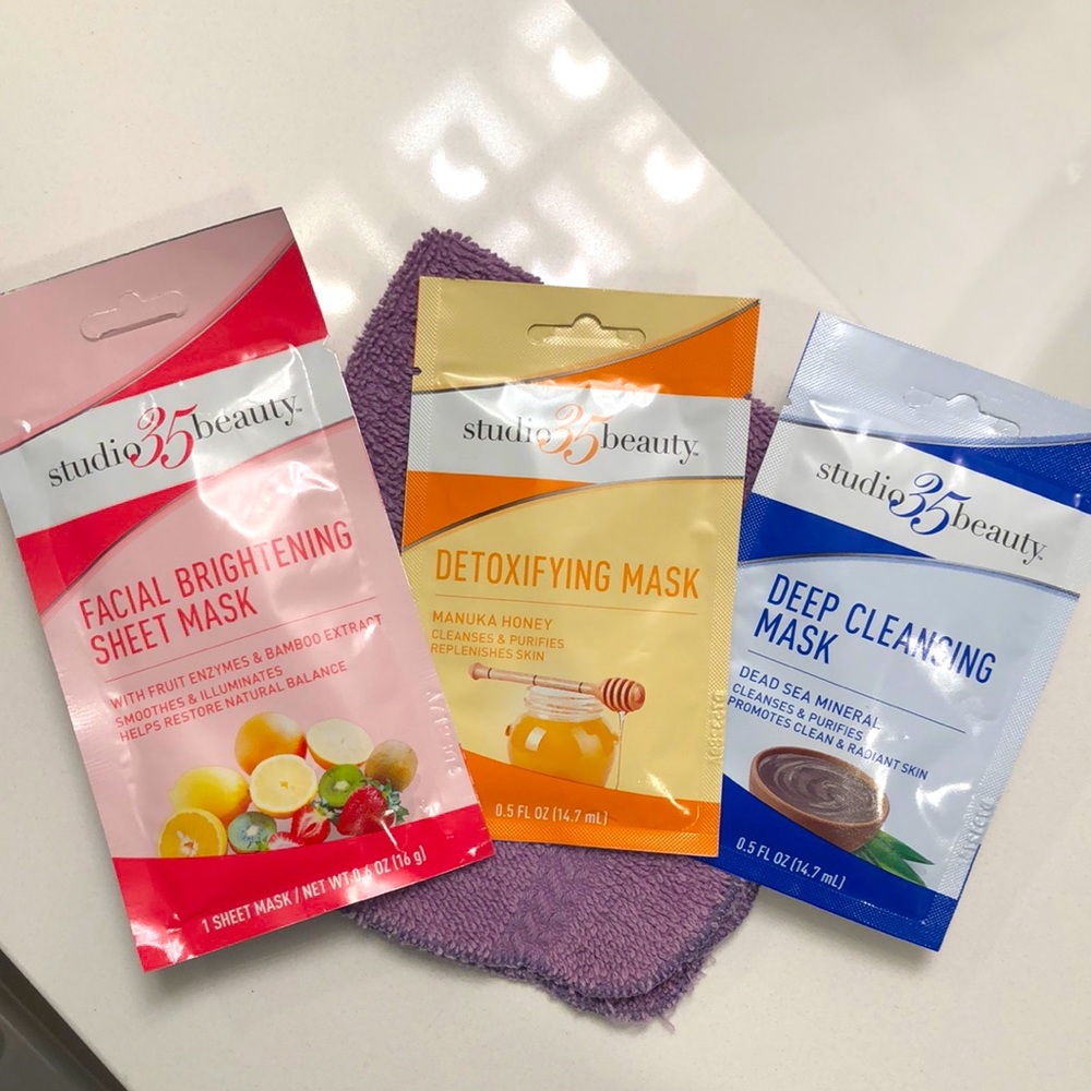 Studio 35 Beauty Facial Masks (Set of 3)